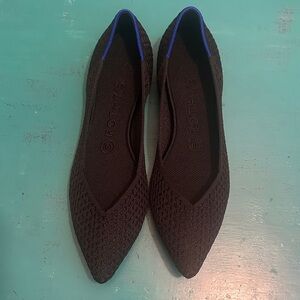 Rothy's Black and Blue Women's Flats